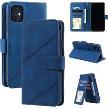 BDT Boutique IPhone 11 Için Kılıf Pu Deri Cüzdan Flip Folio Bileklik Manyetik Kart (Yurt Dışından)