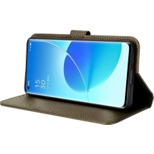 BDT Boutique Oppo Oppo 6 5g Için Kickstand Kart Tutucu Manyetik Cüzdan Kapak (Yurt Dışından)