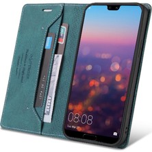 BDT Boutique Telefon Kılıfı Için Huawei P20 Pro Iki Kart Yuvaları Premium Deri Premium (Yurt Dışından)