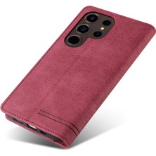 BDT Boutique Samsung Galaxy S24 Için Kılıf Ultra Premium Deri Iki Kart Yuvaları Prim (Yurt Dışından)