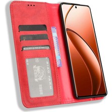 BDT Boutique Realme 12 /realme 12 Artı Cüzdan Manyetik Kapatma Pu Deri (Yurt Dışından)