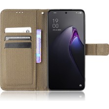 Manyi Mall Oppo Oppo 8 Pro 5g Için Kılıf Kapak Manyetik Cüzdan Kickstand Kart Tutucu (Yurt Dışından)