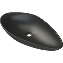 Turkuaz Mat Siyah Olive 75 cm Lavabo