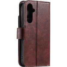 Manyi Mall Samsung Galaxy A24 4g 9 Kart Yuvaları Cüzdan Manyetik Kickstand Pu (Yurt Dışından)