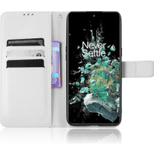 Manyi Mall Oneplus 10T 5g Için Kılıf Kapak Kart Tutucu Manyetik Cüzdan Kickstand (Yurt Dışından)