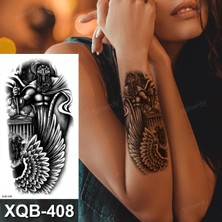 Tattoo Gerçekci Spartalı Savaşcı Yapıştırma Geçici Dövme