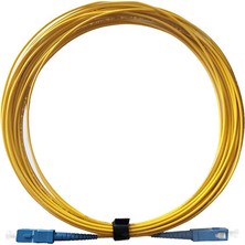 Rubu Fiber Optik Kablo 25 Metre Sc-Sc Sm Simplex Lszh Os2 2.0mm Ev-Ofis Internet Bağlantısı Için Uygundur