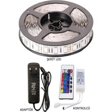 Luciole Rgb Tak Çalıştır Aplik 16 Renkli 4 Animasyonlu Tv Arkası Yatak Odası Bilgisayar 2 Metre LCAPL52