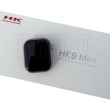 Byrist HK9 Mini 41mm HD Ekran GPS/NFC/ChatGPT Destekli Metal+Silikon 3 Kordon wOS10 Akıllı Saat