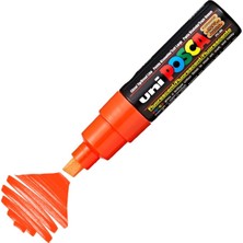 Uni Posca Marker Pc-8k Bold 8.0 mm Fluorescent Orange