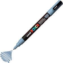 Uni Posca Marker Pc-3m Fine 0.9-1.3 mm Slate Grey