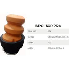 İmpol Süspansıyon Takozu Arka Fıat Doblo Iıı-Pratıco 10- 51865204-51819224-51864414