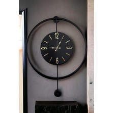 Can Vista Home Modern Metal Daire duvar Saati