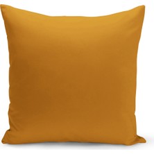 Bertille Home Düz Renk Dijital Baskılı Kırlent Kılıfı