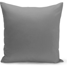 Bertille Home Düz Renk Dijital Baskılı Kırlent Kılıfı