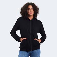 Slazenger Kolleen I Kadın Sweatshirt Siyah