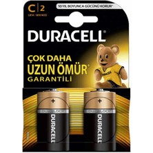 Duracell Orta Pil C Boy-2 Li Kart