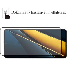 CepStok Poco X6 Pro 5g Kırılmaz Cam 5d Tam Kaplayan 9h Temperli Ekran Koruyucu