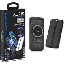 Auris WP19 10.000 Mah Wireles Super Fast Powerbank -Kablosuz Şarjözellikli