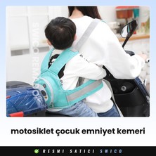 Swico Remado Motosiklet Çocuk Emniyet Kemeri (Yurt Dışından)