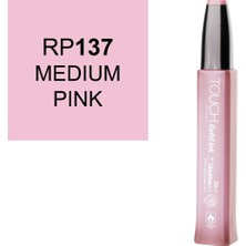 Shinhan Art Touch Twin Marker Refill Alcohol Ink Alkol Bazlı Mürekkep 20 ml RP137 Medıum Pınk