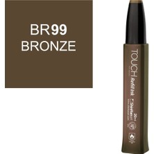Shinhan Art Touch Twin Marker Refill Alcohol Ink Alkol Bazlı Mürekkep 20 Ml. BR99 Bronze