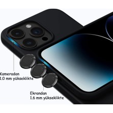 FitCase iPhone 14 Pro Max Kılıf Kamera Lensli Lansman Silikon Kapak