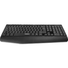 Everest KB-951U Siyah USB Bilek Destekli Q Standart Ofis Klavye