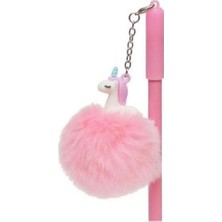Mikro Sc-2101 Peluşlu Unicorn Jell Kalem *24