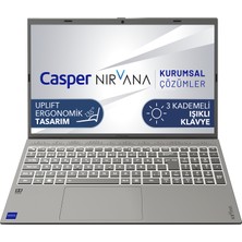 Casper Nirvana C650.1235-EX00X-G-F Intel Core i5-1235U 64GB RAM 2TB NVME SSD Freedos