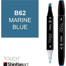 Shinhan Art Touch Twin Marker B62 Marine Blue