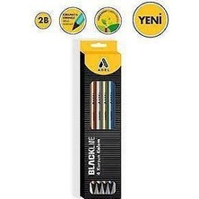 Adel Bl Metalik Kurşun Kalem 2B, *4 (1 Adet)