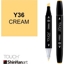 Shinhan Art Touch Twin Marker Y36 Cream