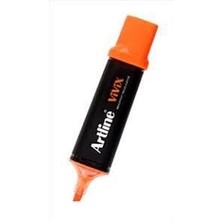 Artline Vivix Parlak Mürekkepli Fosforlu Kalem Kesik Uç:2,0-5,0mm F.turuncu