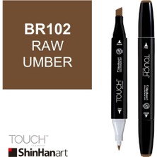 Shinhan Art Touch Twin Marker BR102 Raw Umber