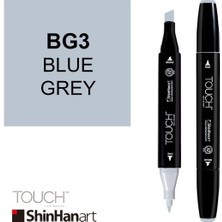 Shinhan Art Touch Twin Marker Bg3 Blue Grey