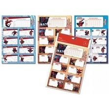 Keskin Color Ders Programlı Etiket Spider 3 Lü