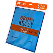 Brons Hazir Kitap Kabı Renkli 10 Lu Br-459