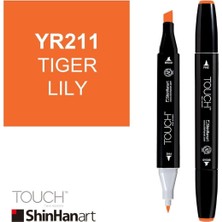 Shinhan Art Touch Twin Marker YR211 Tiger Lily