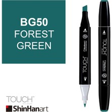 Shinhan Art Art Touch Twin Marker BG50 Forest Green
