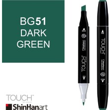 Shinhan Art Art Touch Twin Marker BG51 Dark Green