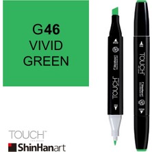 Shinhan Art Art Touch Twin Marker G46 Vivid Green