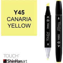 Shinhan Art Art Touch Twin Marker Y45 Canaria Yellow