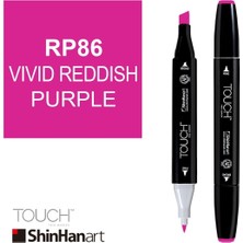 Shinhan Art Art Touch Twin Marker RP86 Vivid Reddish Purple