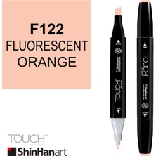 Shinhan Art Art Touch Twin Marker F122 Fluorescent Orange