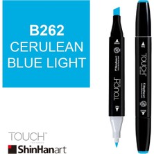 Shinhan Art Art Touch Twin Marker B262 Cerulean Blue Light