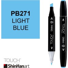 Shinhan Art Art Touch Twin Marker PB271 Light Blue