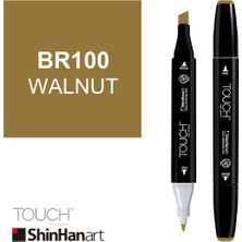 Shinhan Art Art Touch Twin Marker BR100 Walnut