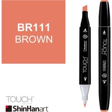 Shinhan Art Art Touch Twin Marker BR111 Brown