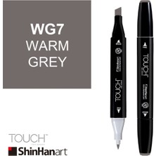 Shinhan Art Art Touch Twin Marker Wg7 Warm Grey